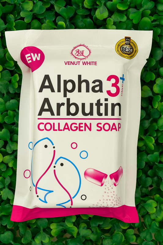 Alpha Arbutin collagen soap
