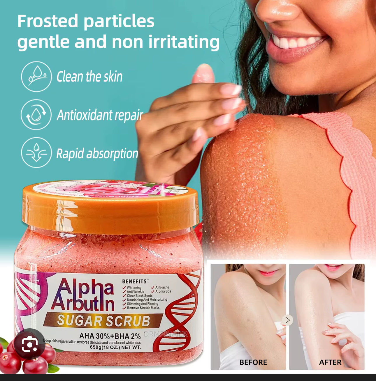 Alpha Arbutin BODY SCRUB